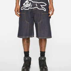 BBC ICECREAM Two-Knee Workover Five-Piece Pants Denim Shorts