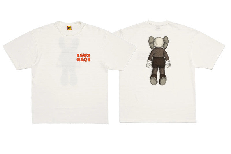 Human Made Heart Logo Casual Loose T-Shirt