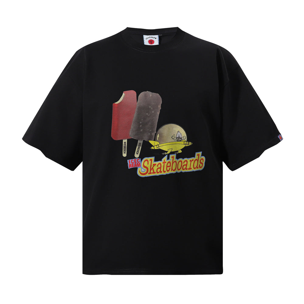 Cross border beauty trend BBCicecaream new printed casual versatile pure cotton high-quality short sleeved t-shirt (3)