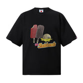 Cross border beauty trend BBCicecaream new printed casual versatile pure cotton high-quality short sleeved t-shirt (3)