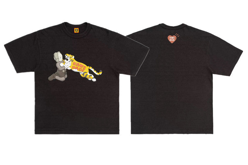 Human Made Retro Logo Loose Fit Crew Neck T-Shirt