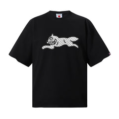 Cross border beauty trend BBCicecaream new printed casual versatile pure cotton high-quality short sleeved t-shirt (9)