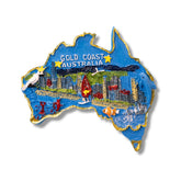🇦🇺 Australia Gold Coast 3D City Magnet 3D Magnet