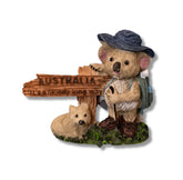 🇦🇺 Australia Koala Hiker 3D Magnet