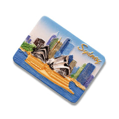 🇦🇺 Australia Sydney Opera House Skyline 3D Magnet