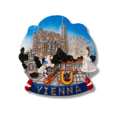 🇦🇹 Austria Vienna City Landmarks 3D Magnet