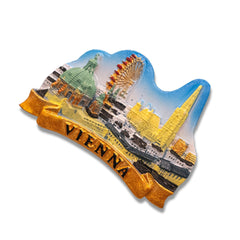 🇦🇹 Austria Vienna Cityscape 3D Magnet