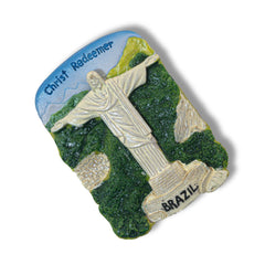 🇧🇷 Brazil Christ the Redeemer 3D Magnet