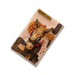 🇨🇳 China Kashgar Traditional Donkey 3D Magnet