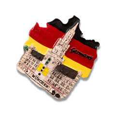 🇩🇪 Germany Munich Rathaus 3D Magnet