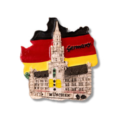 🇩🇪 Germany Munich Rathaus 3D Magnet