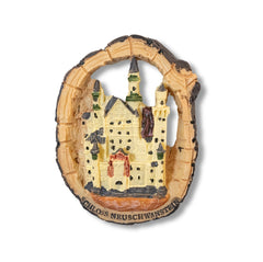 🇩🇪 Germany Neuschwanstein Castle Magnet (Framed) 3D Magnet