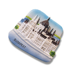 ðŸ‡ðŸ‡º Hungary Budapest Parliament Building 3D Magnet