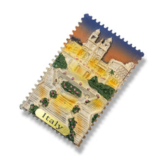 🇮🇹 Italy Rome Spanish Steps Night View 3D Magnet