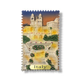 🇮🇹 Italy Rome Spanish Steps Night View 3D Magnet