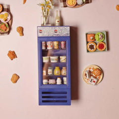 🧊 Miniature Supermarket Freezer Fridge Magnet