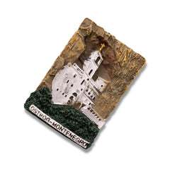 🇲🇪 Montenegro Ostrog Monastery 3D Magnet