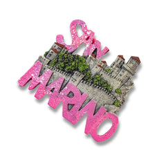 πΈπ² San Marino Castle 3D Magnet