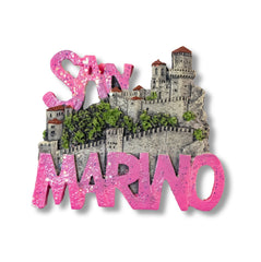 πΈπ² San Marino Castle 3D Magnet