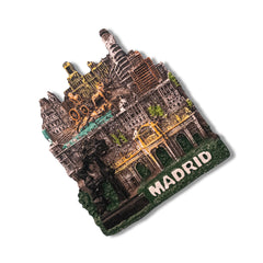 🇪🇸 Spain Madrid Landmarks 3D Magnet