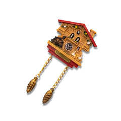 🇨🇠Switzerland Chalet Cuckoo Clock Magnet 3D Magnet
