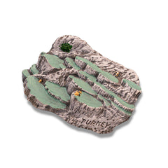🇹🇷 Turkey Pamukkale Cotton Castle 3D Magnet