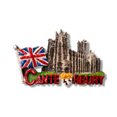 🇬🇧 UK Canterbury Cathedral 3D Magnet