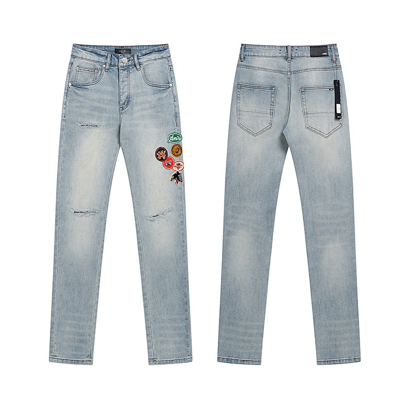 Purple Brand Casual Vintage Straight Fit Jeans