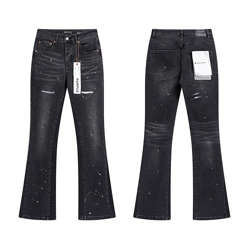 Purple Brand High Street Flared Denim Pants