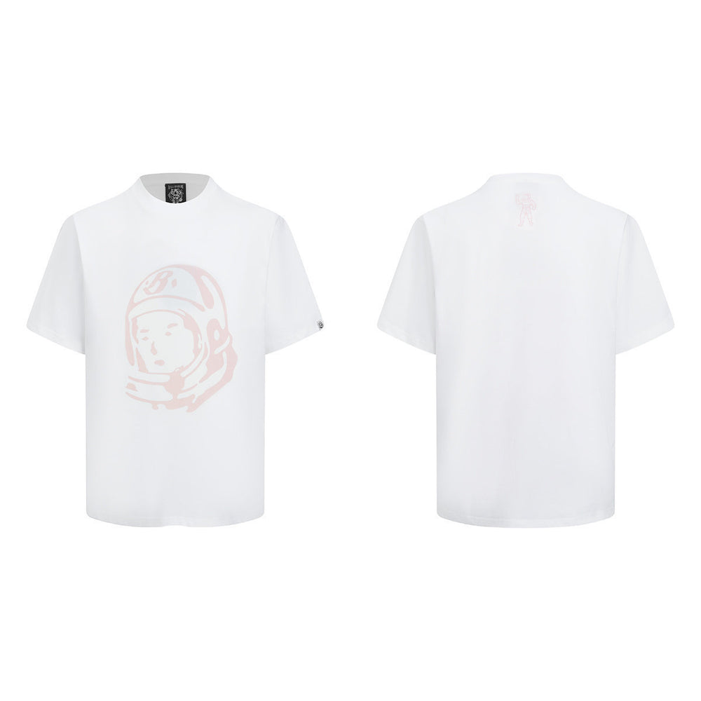 Billionaire BoySClub Space Helmet Graffiti Short Sleeve BBC Loose Round Neck Couple T-shirt