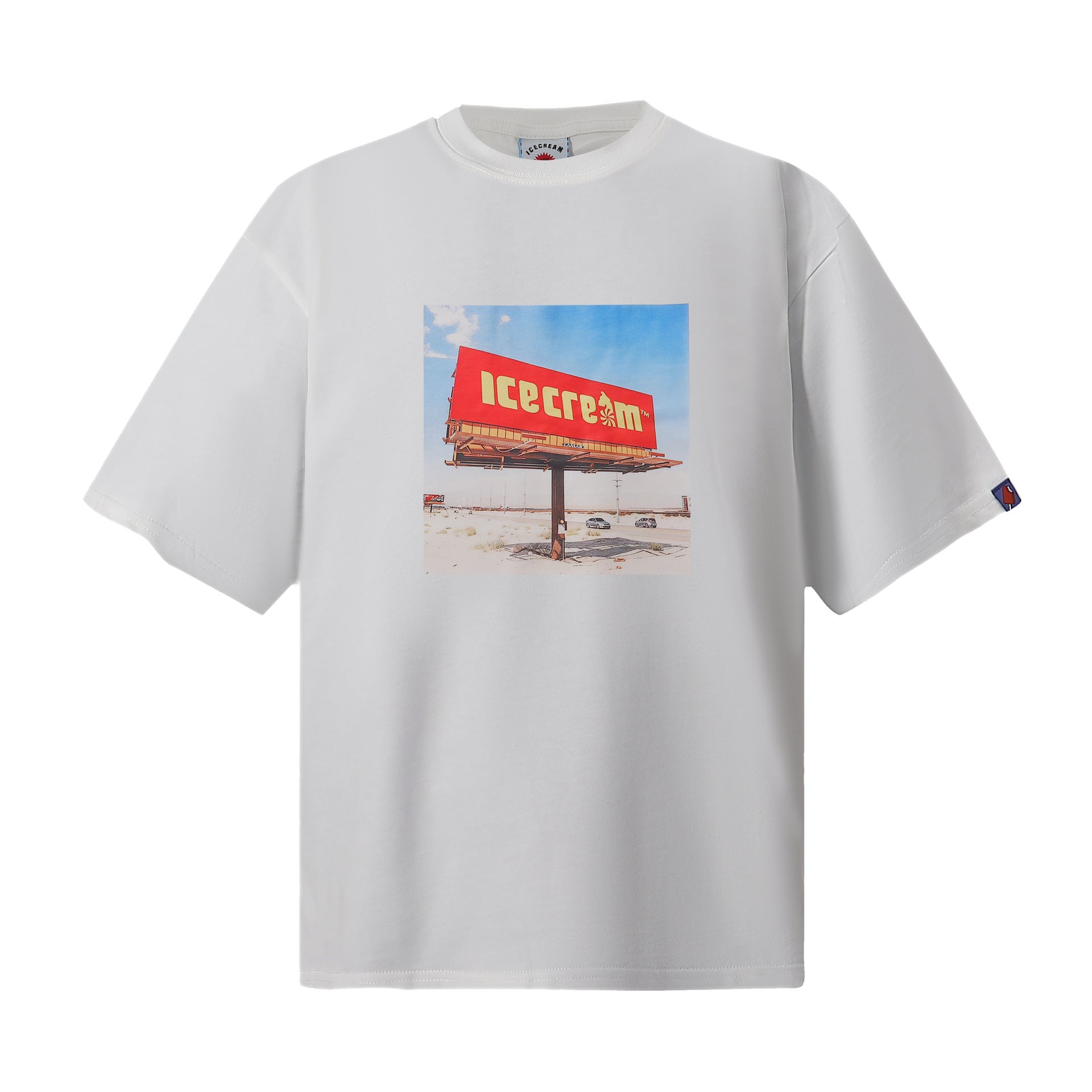 Cross border beauty trend BBCicecaream new printed casual versatile pure cotton high-quality short sleeved t-shirt (2)