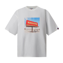 Cross border beauty trend BBCicecaream new printed casual versatile pure cotton high-quality short sleeved t-shirt (2)
