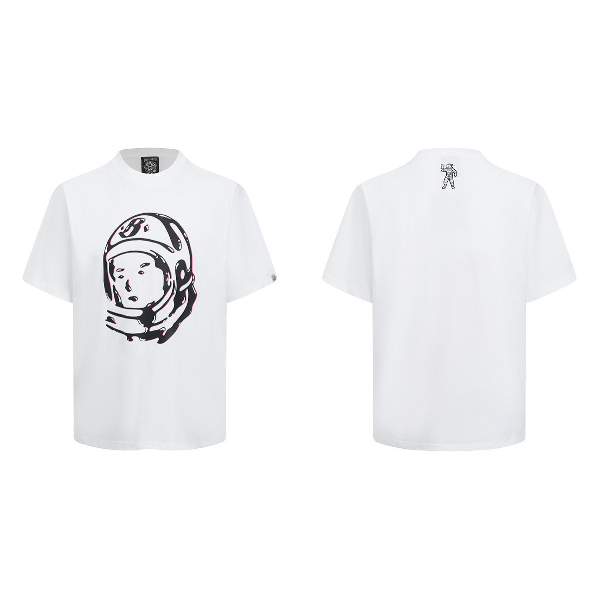 Billionaire BoySClub Space Helmet Graffiti Short Sleeve BBC Loose Round Neck Couple T-shirt