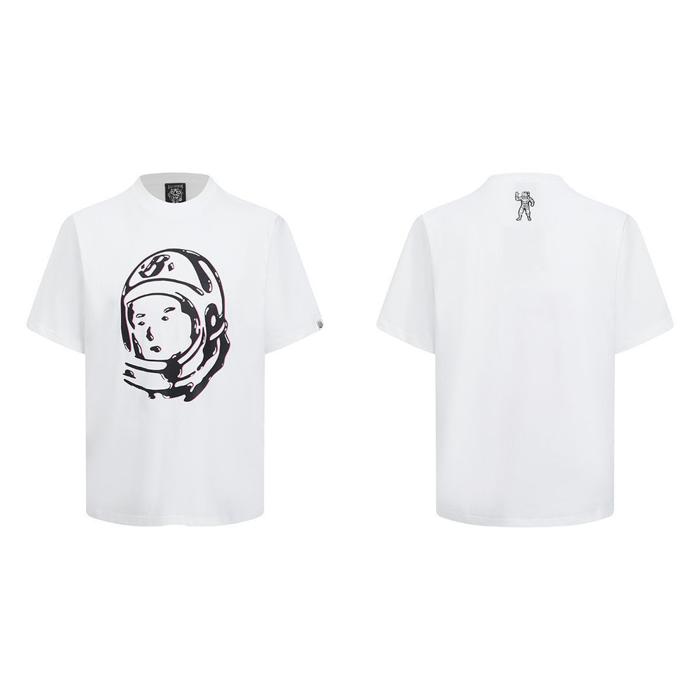Billionaire BoySClub Space Helmet Graffiti Short Sleeve BBC Loose Round Neck Couple T-shirt