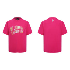 Billionaire Boys Club Basic Letter Printed Men's and Women's Couple Dress BBC Loose Short Sleeve T-shirt (3)
