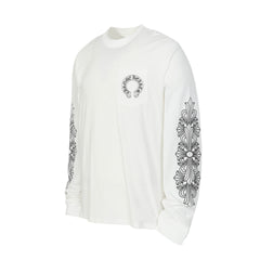 ChromeHearts25ss Horse Hoof Sanskrit Print Long-Sleeved T-Shirt