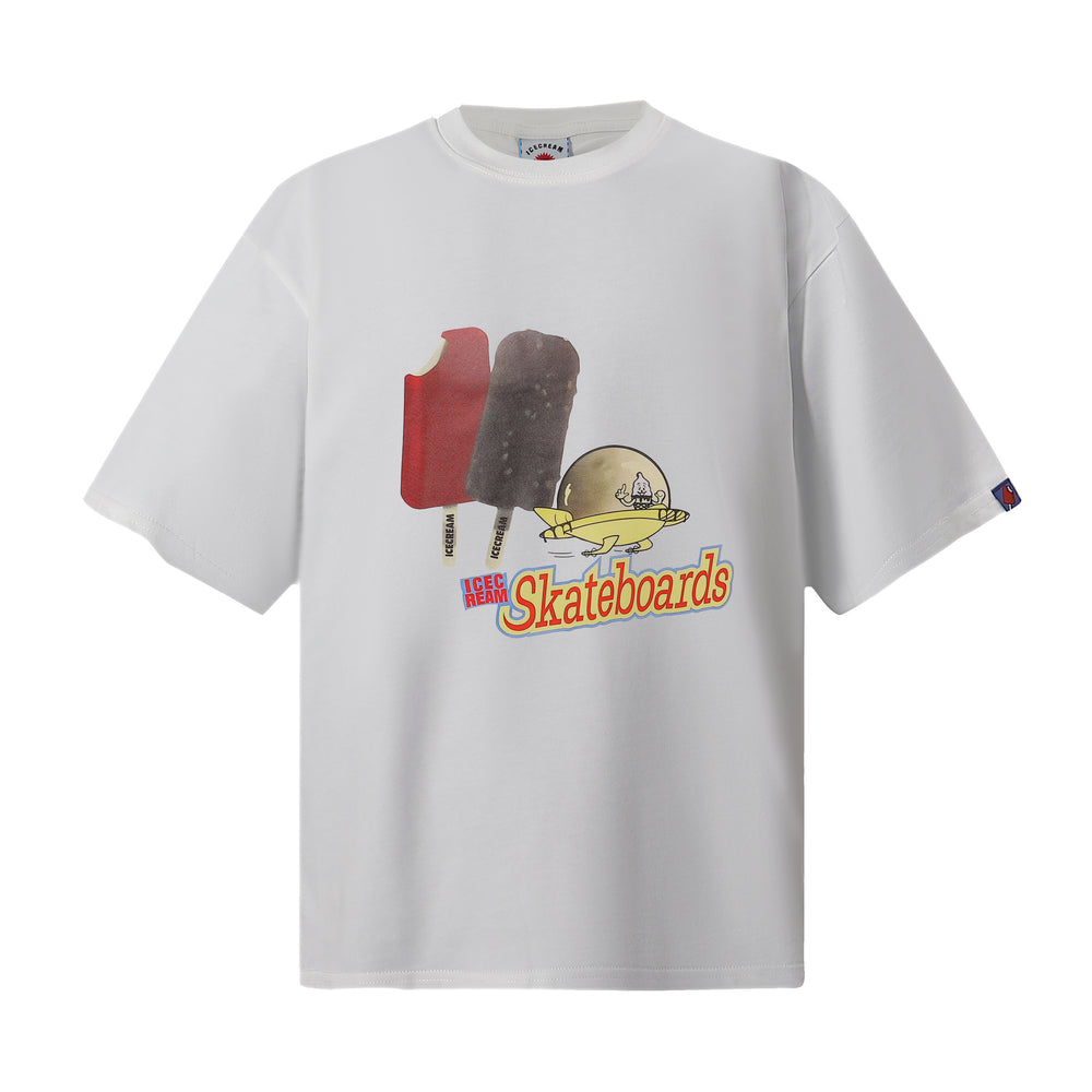 Cross border beauty trend BBCicecaream new printed casual versatile pure cotton high-quality short sleeved t-shirt (3)