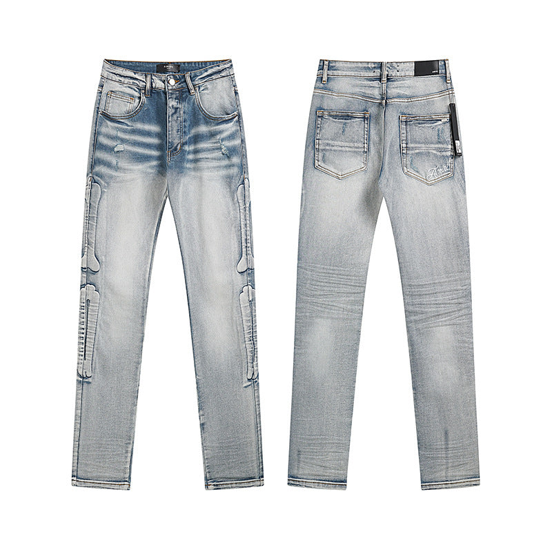 Purple Brand Retro Street Denim Pants