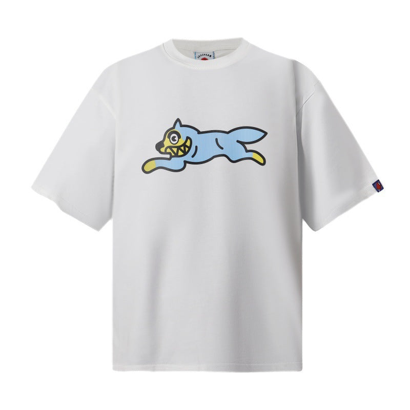 Cross border beauty trend BBCicecaream new printed casual versatile pure cotton high-quality short sleeved t-shirt (2)