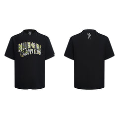 Billionaire Boys Club Basic Letter Printed Men's and Women's Couple Dress BBC Loose Short Sleeve T-shirt (1)