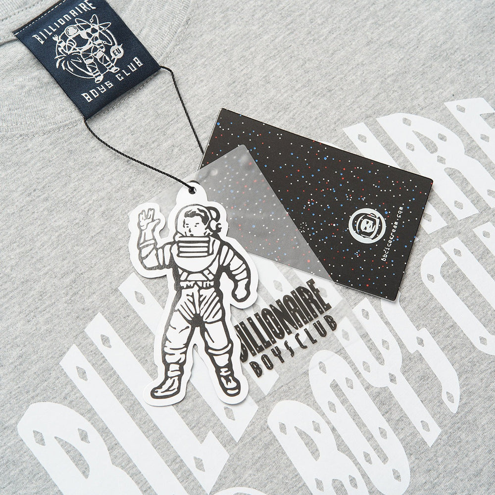 Billionaire Boys Club letter printed T-shirt for men and women, couple outfit, BBC trendy round neck short sleeved summer
