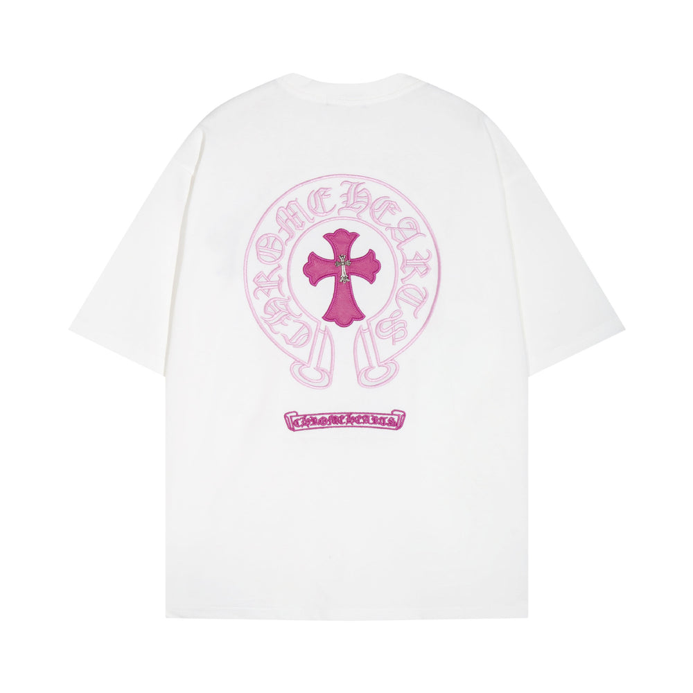 ChromeHearts Embroidered Short-Sleeved T-shirt