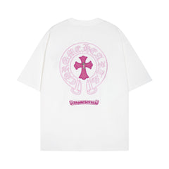 ChromeHearts Embroidered Short-Sleeved T-shirt