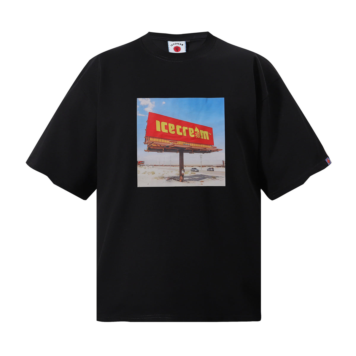 Cross border beauty trend BBCicecaream new printed casual versatile pure cotton high-quality short sleeved t-shirt (2)