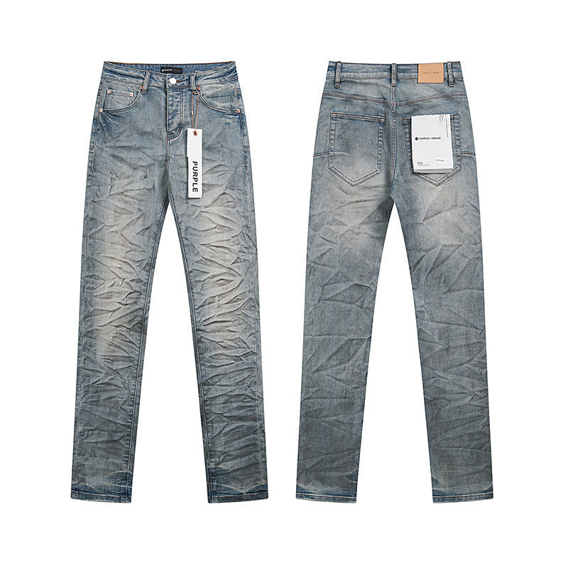 Purple Brand Retro Casual Straight Jeans