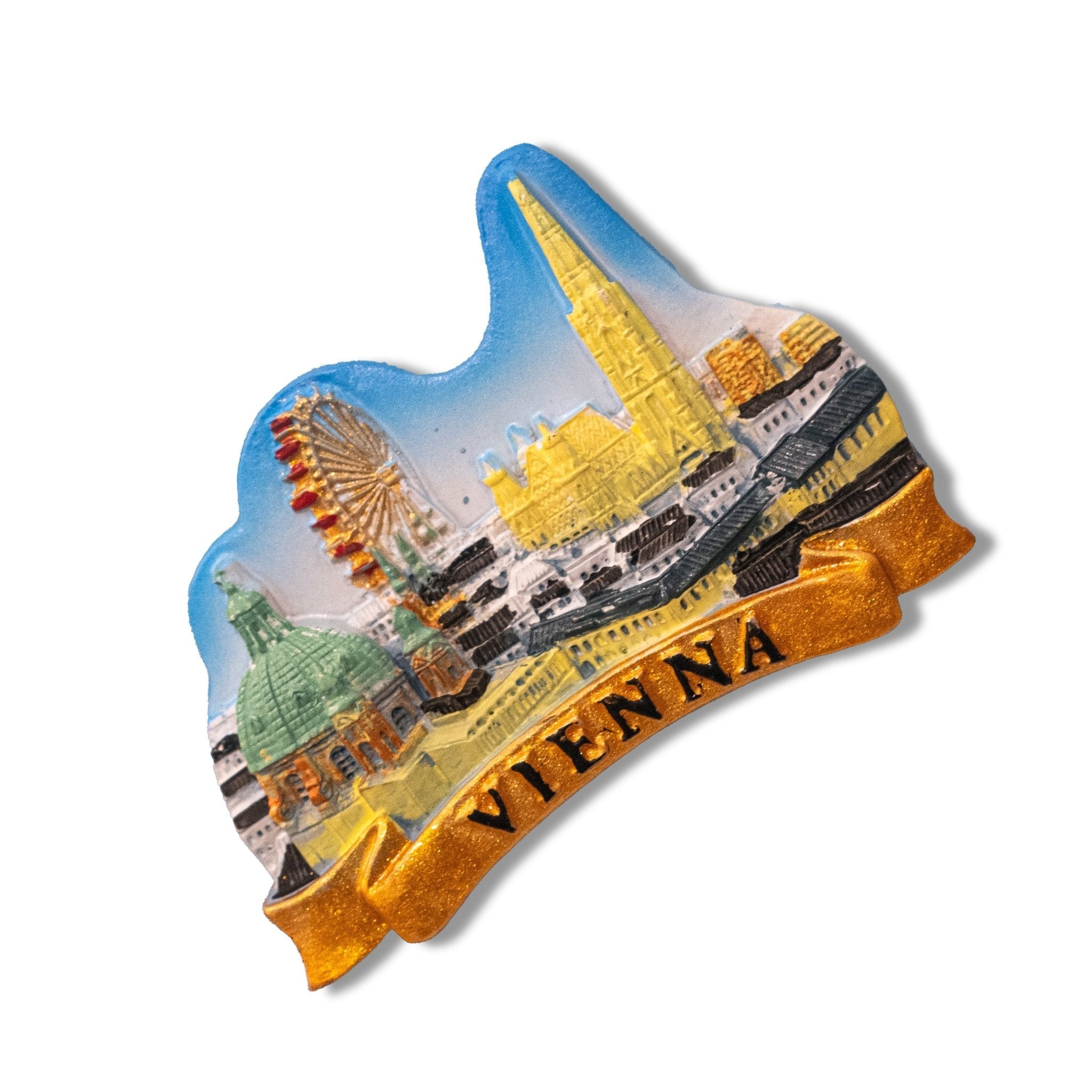 🇦🇹 Austria Vienna  Cityscape 3D Magnet
