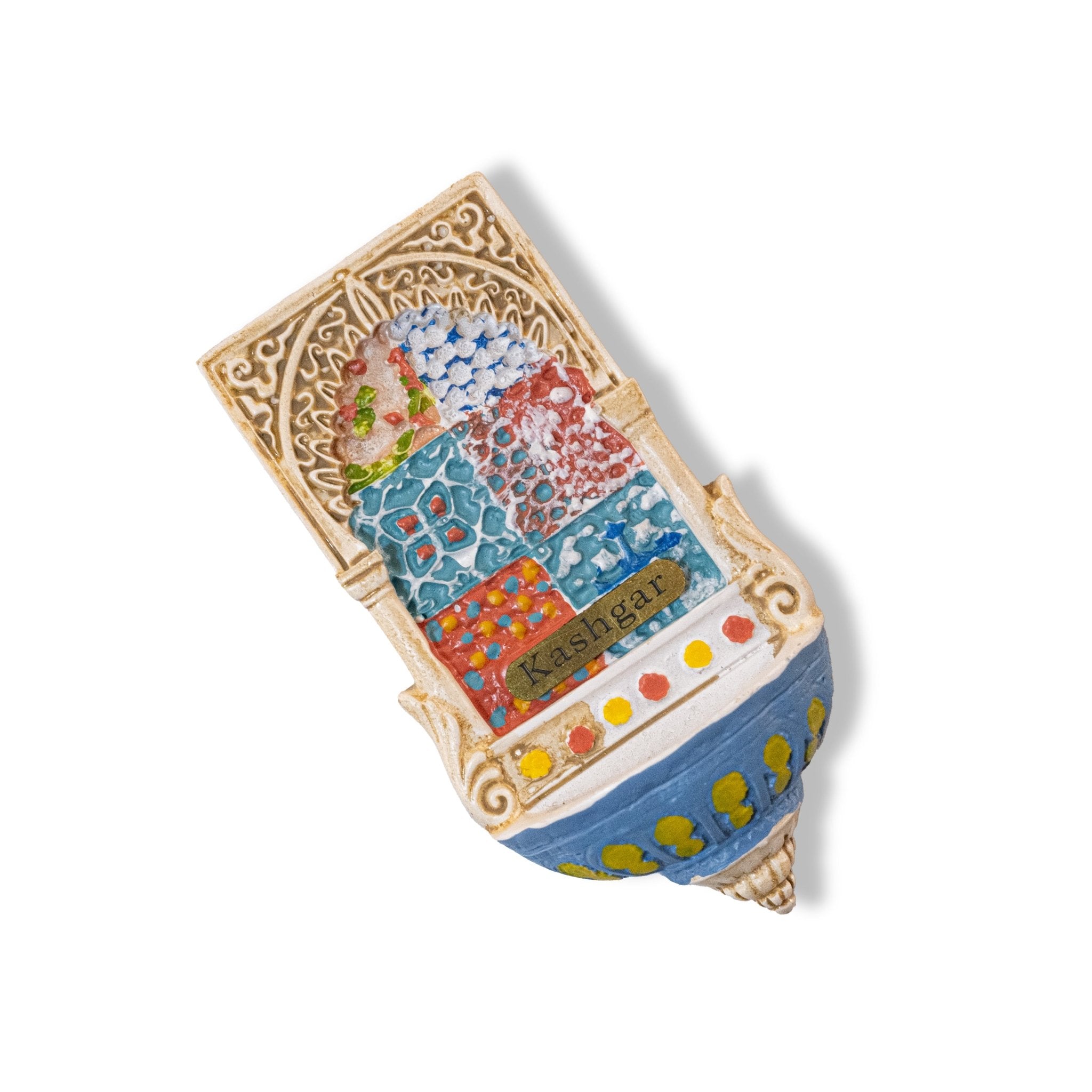 🇨🇳 China Kashgar  Cultural Tile Magnet 3D Magnet