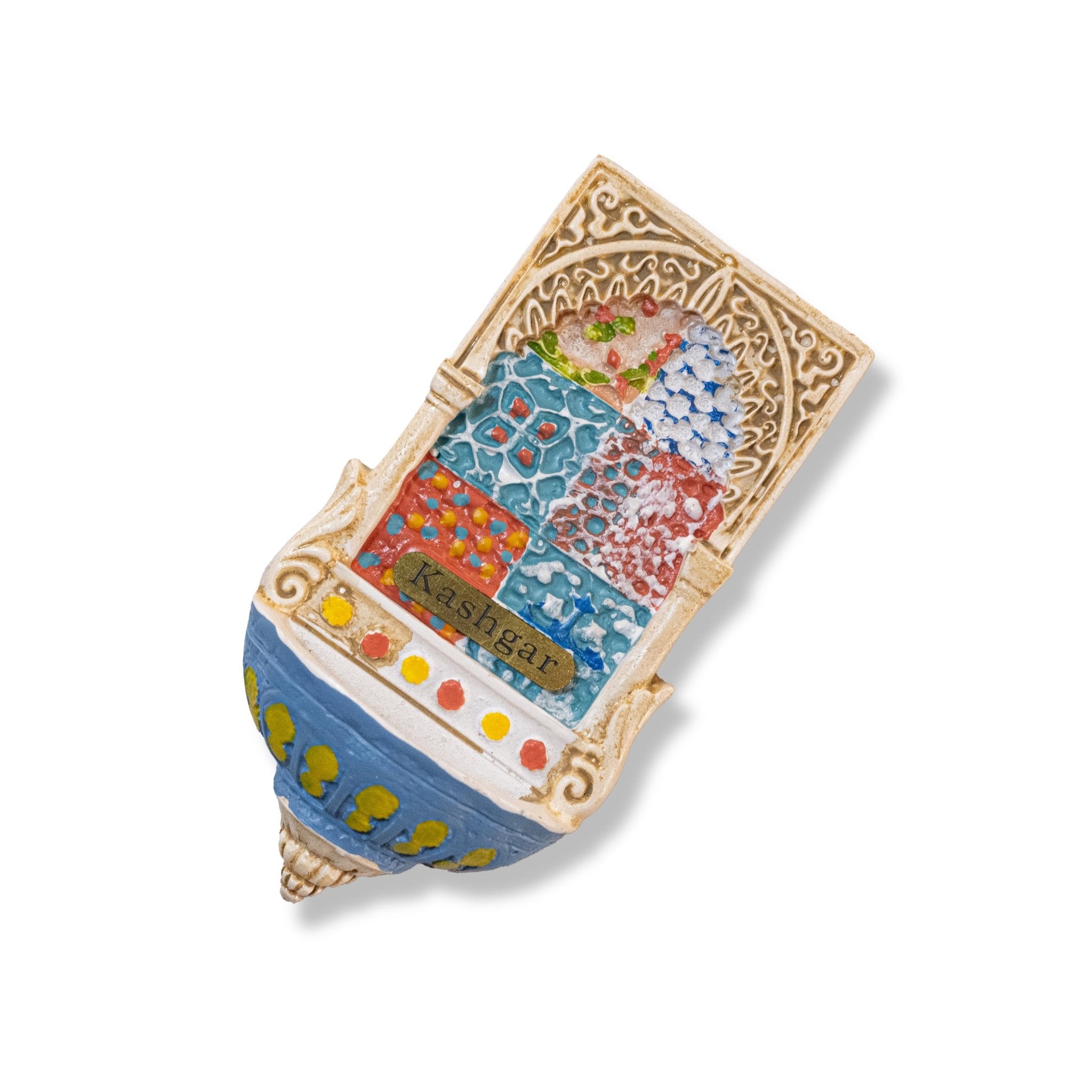 🇨🇳 China Kashgar  Cultural Tile Magnet 3D Magnet