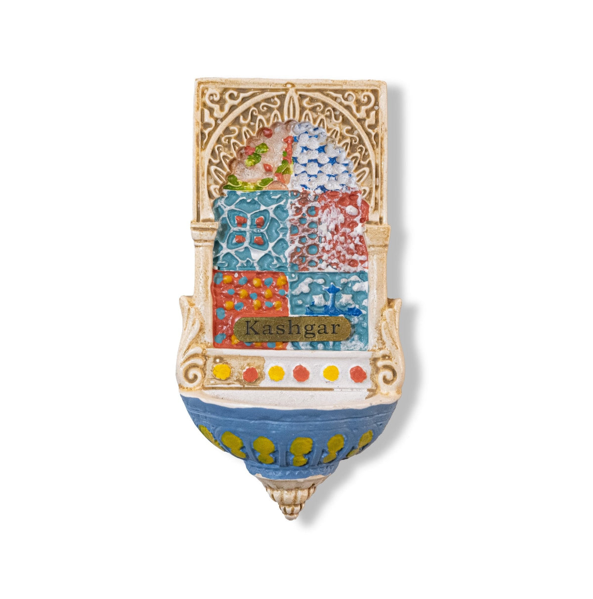 🇨🇳 China Kashgar  Cultural Tile Magnet 3D Magnet