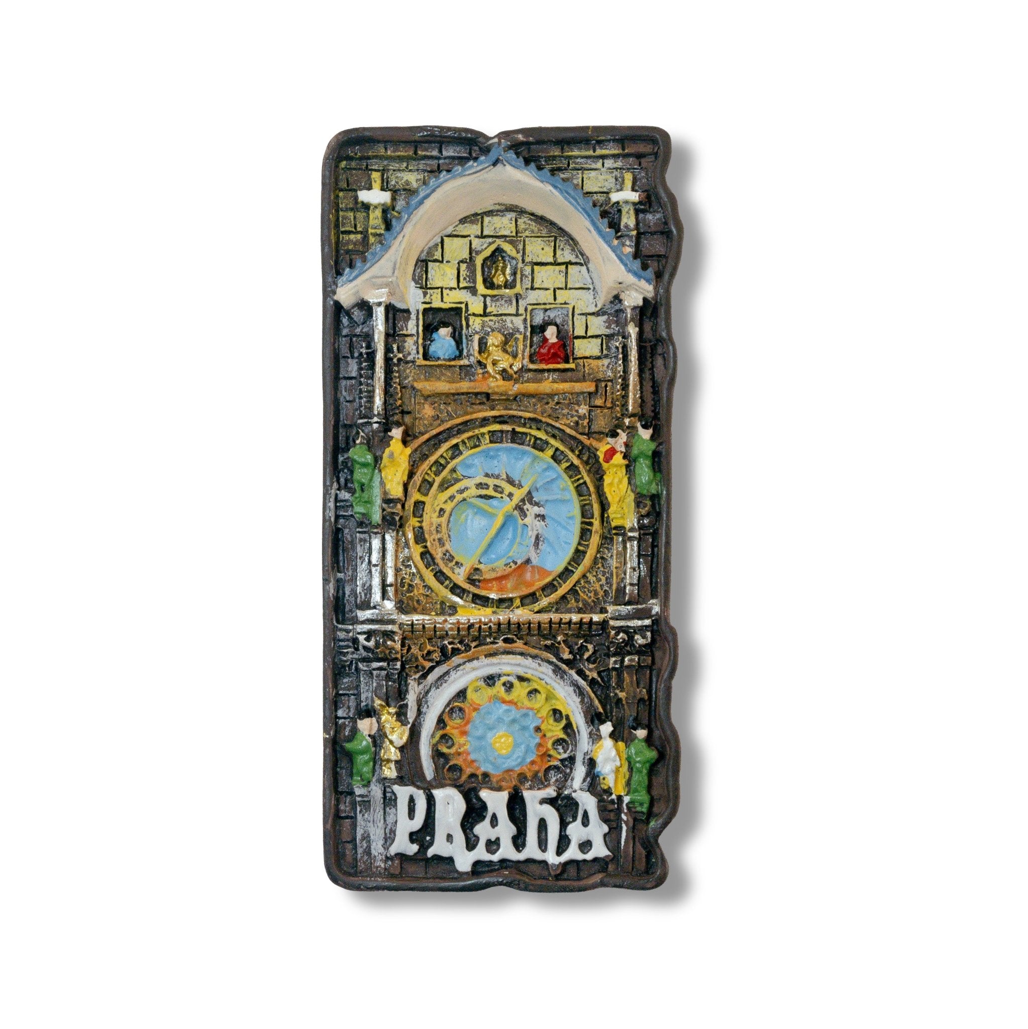 🇨🇿 Czech Republic Prague Astronomical Clock Magnet 3D Magnet